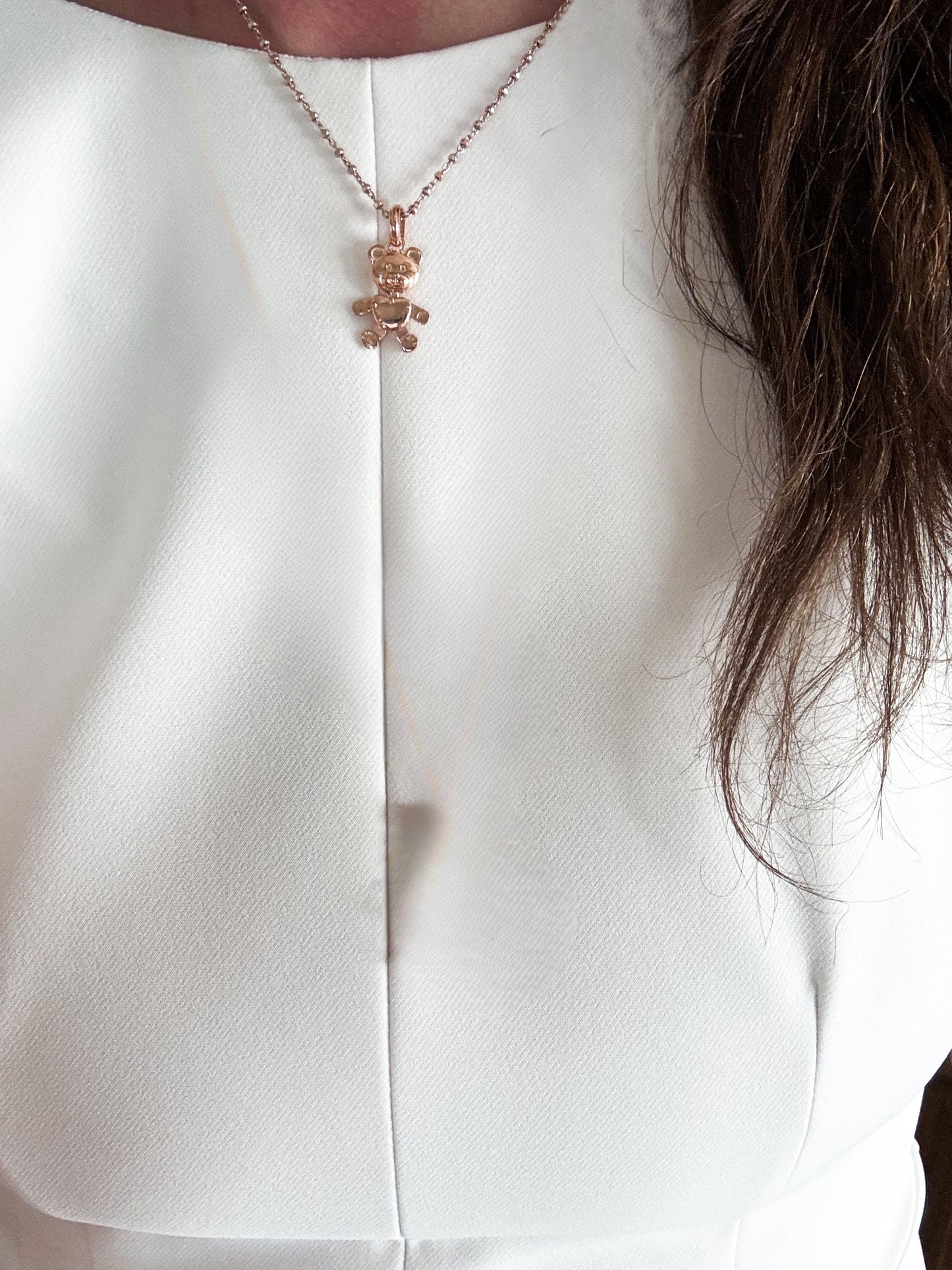 COLLANA DADINI + CIONDOLO TEDDY PICCOLO