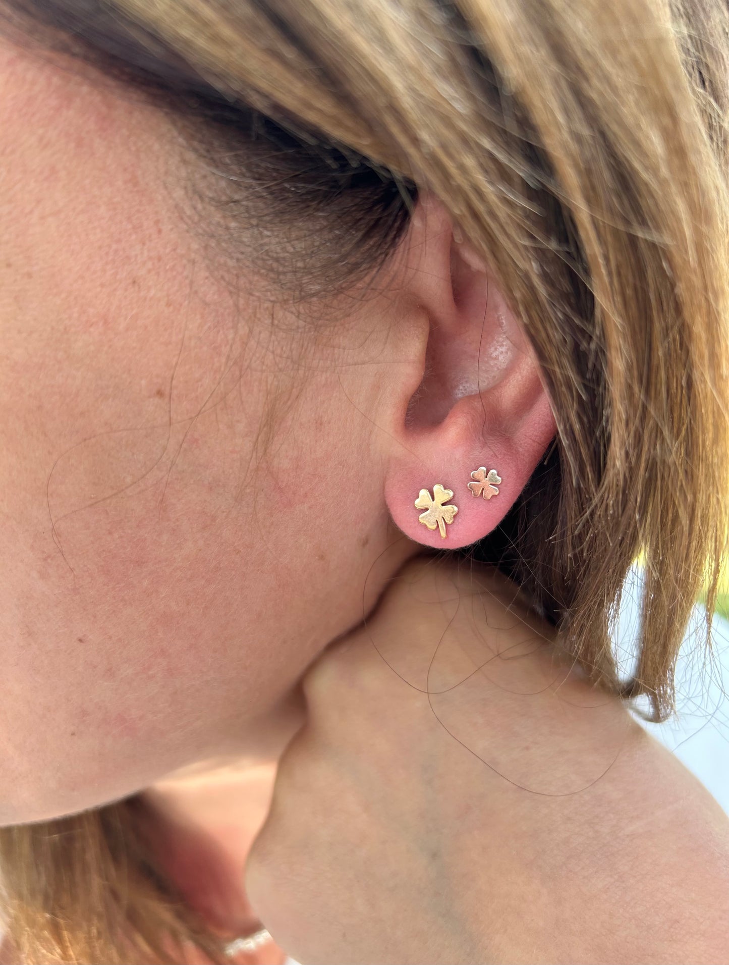 Orecchini Quadrifoglio Piccoli