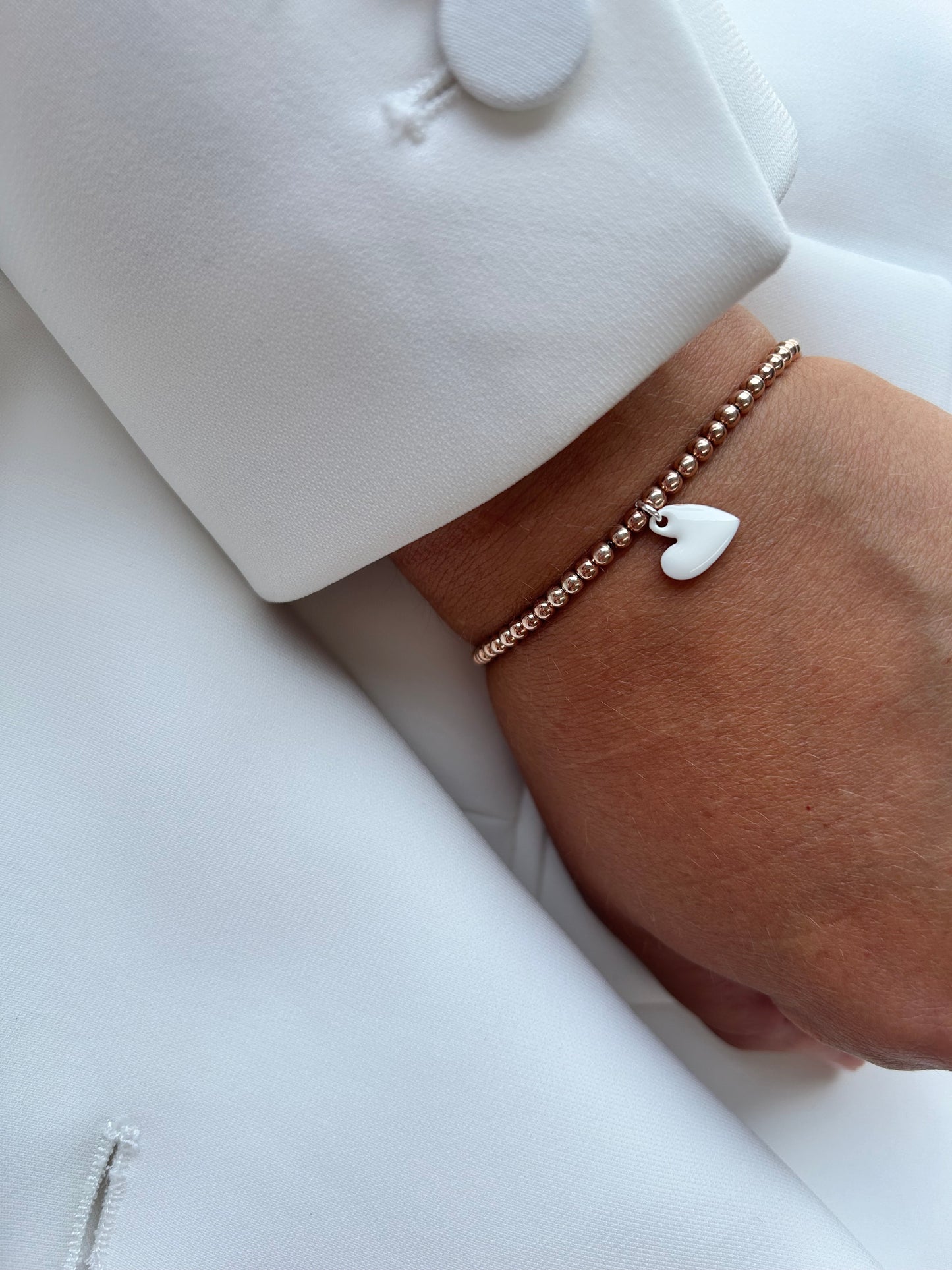 Bracciale Batticuore Bianco