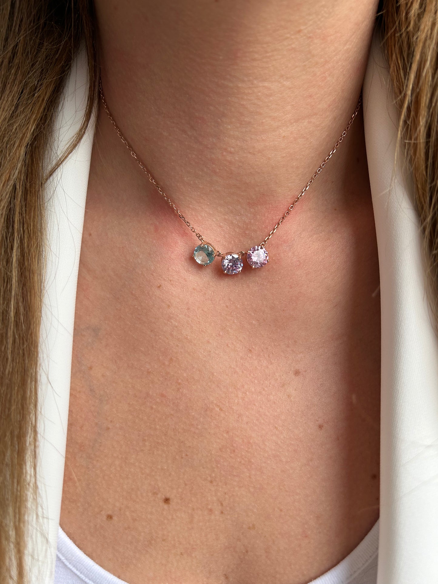 Collana Punti Luce Colorati