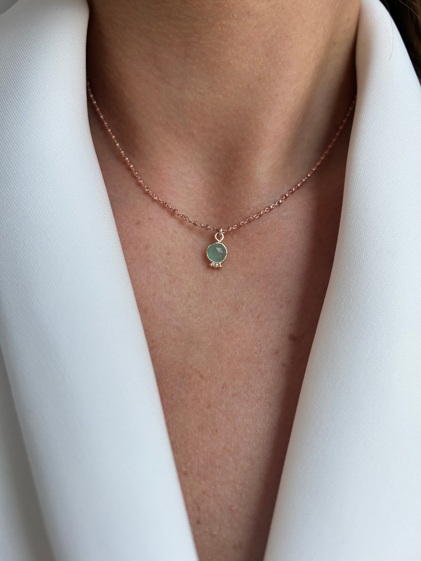 Collana con Amazzonite