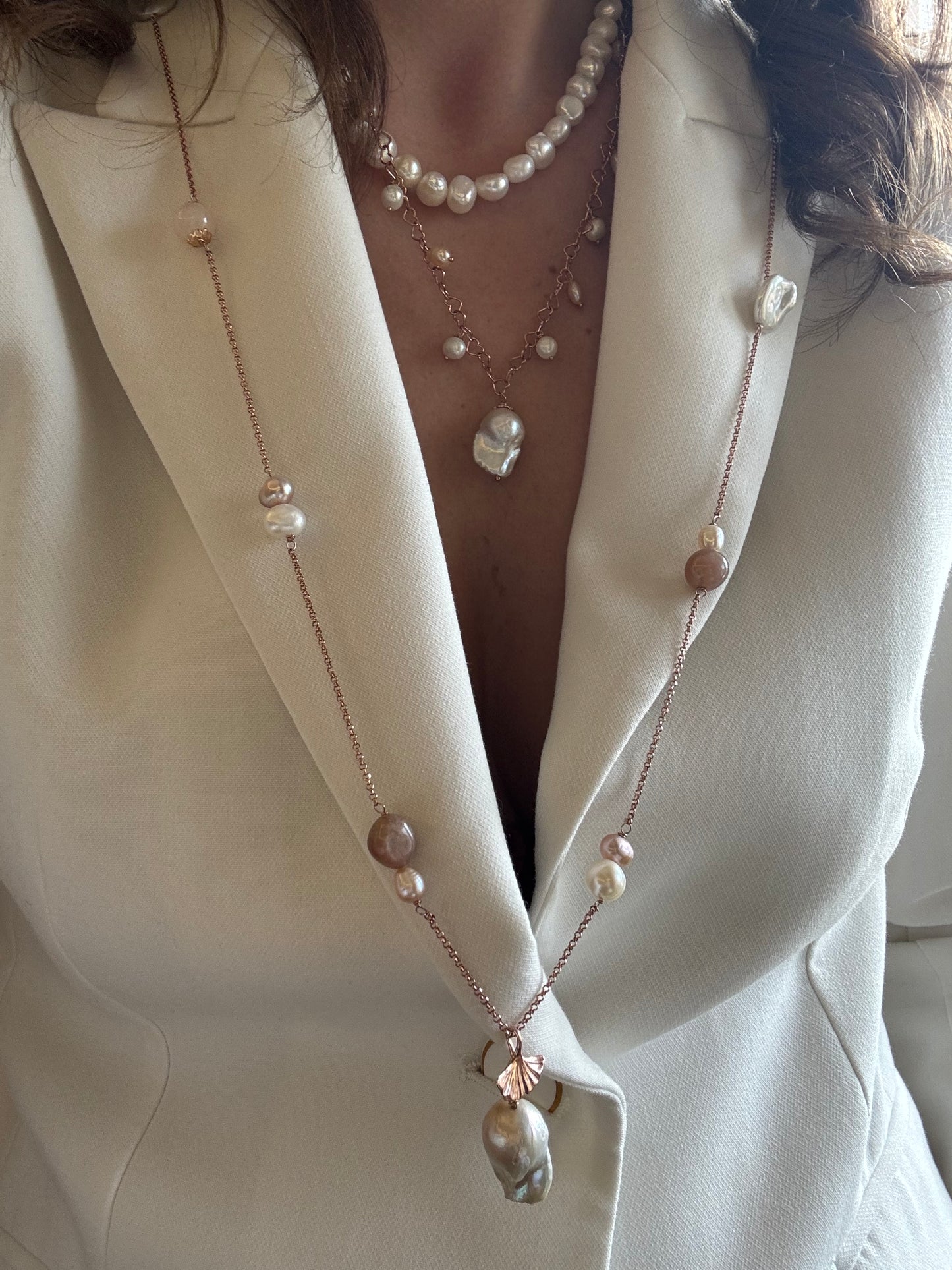 Set Collane Perle & Ginko