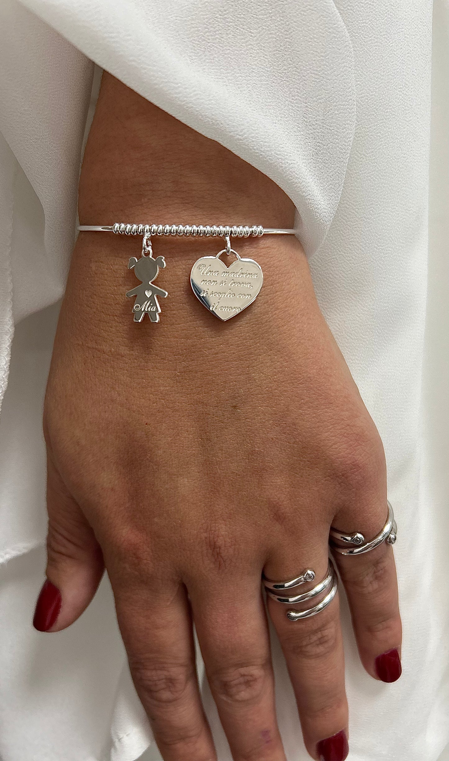 Braccialetto Bibilou - Bimba & Cuore -
