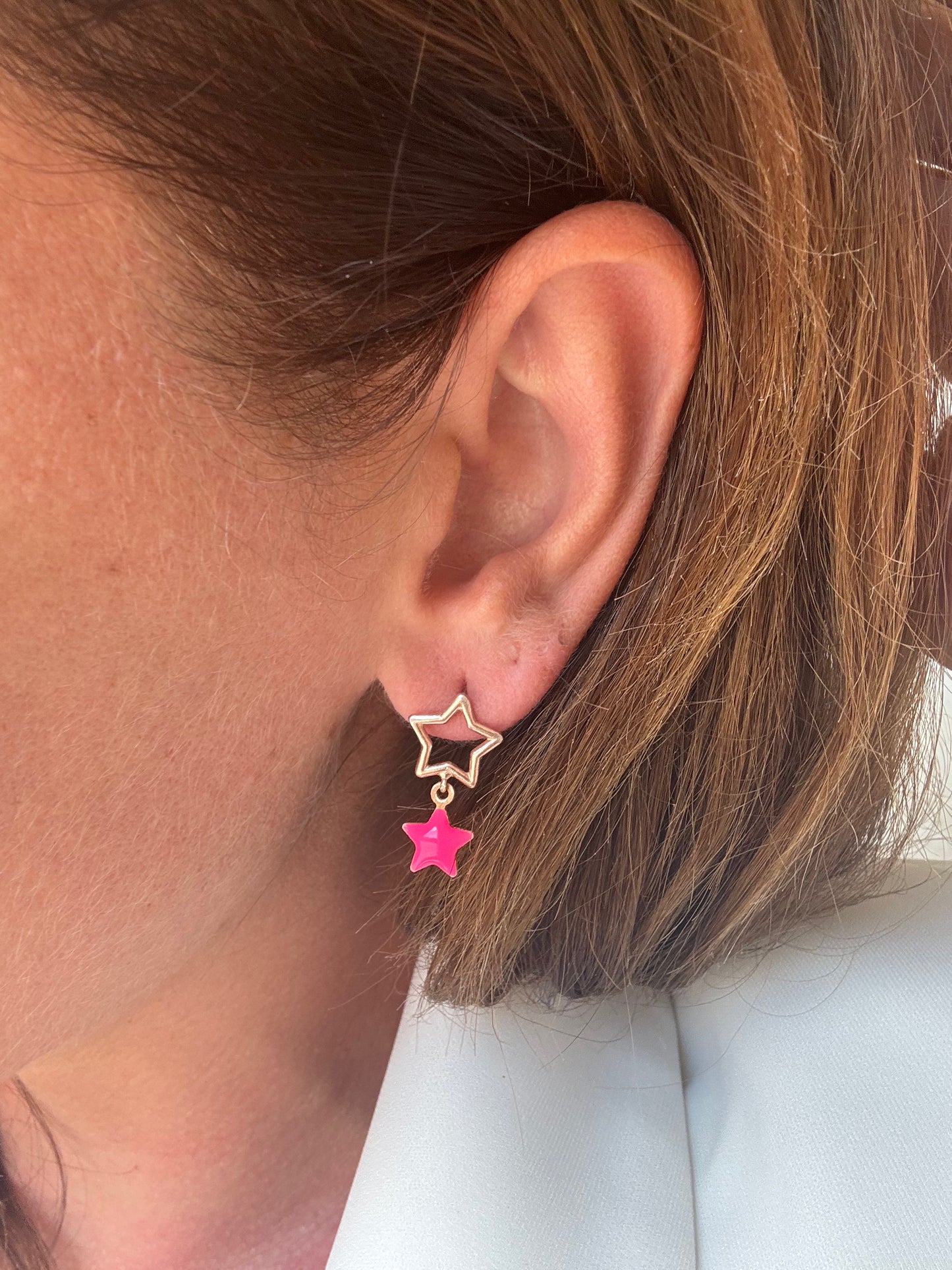 Orecchini Stella Doppia – Summer Pop Edition