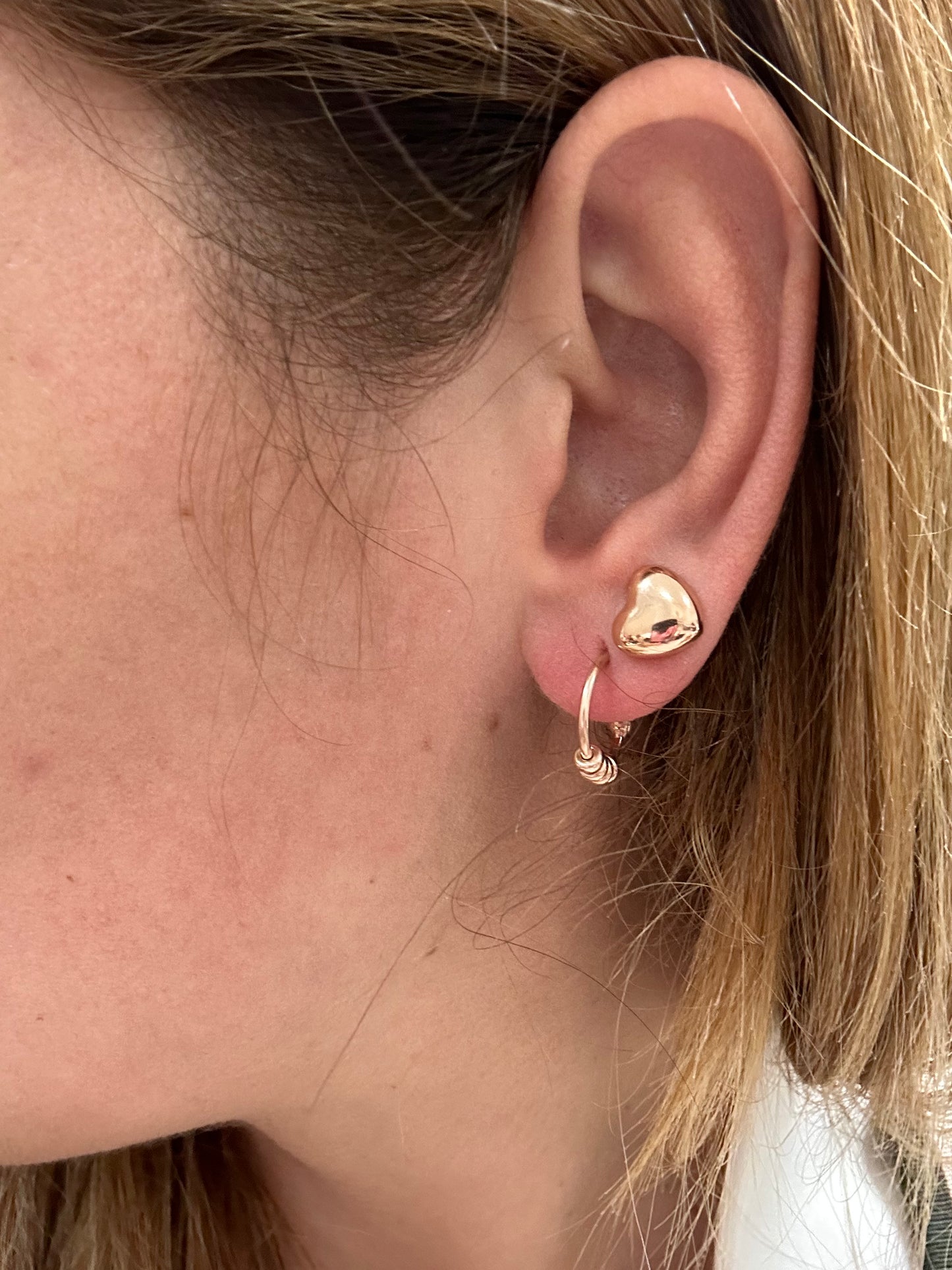 Orecchini Cerchio e Ciambelle