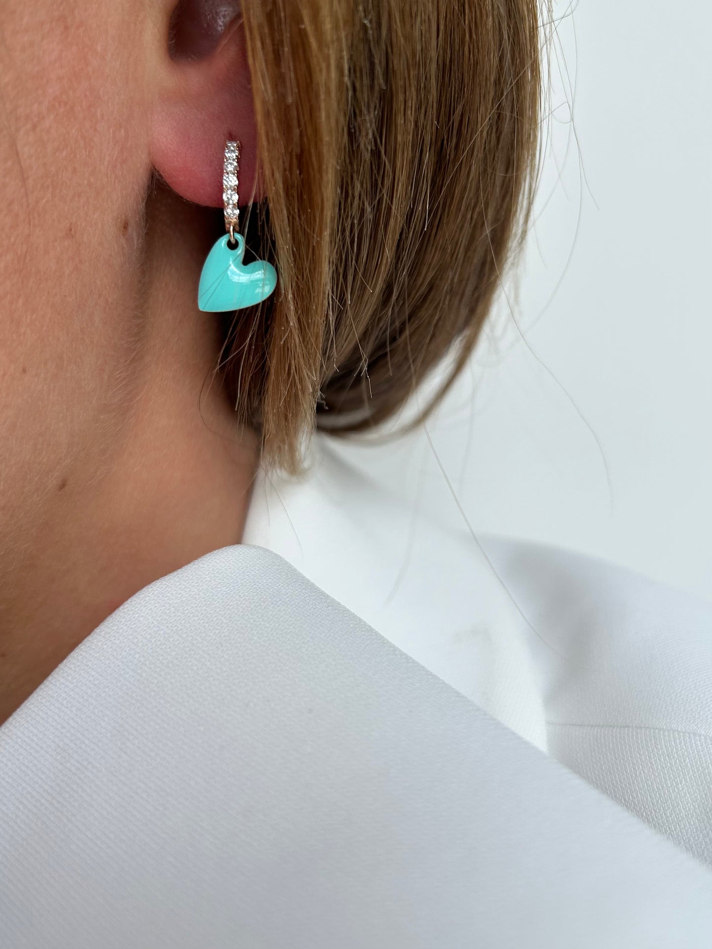 Orecchini Batticuore & Scattini con Zirconi - Tiffany -