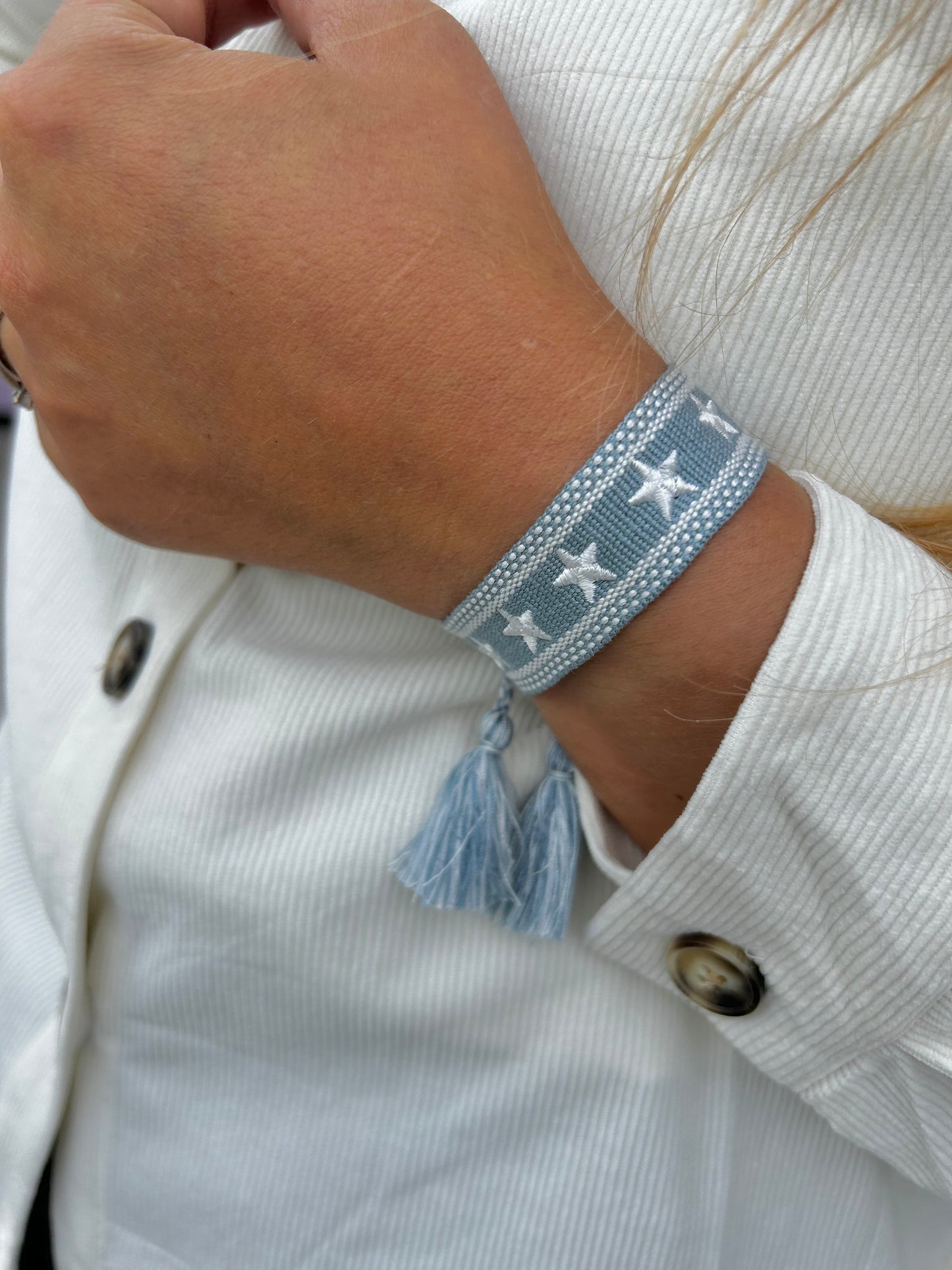 Copia del Bracciali Jadore - Carta da Zucchero Stelle Bianche -