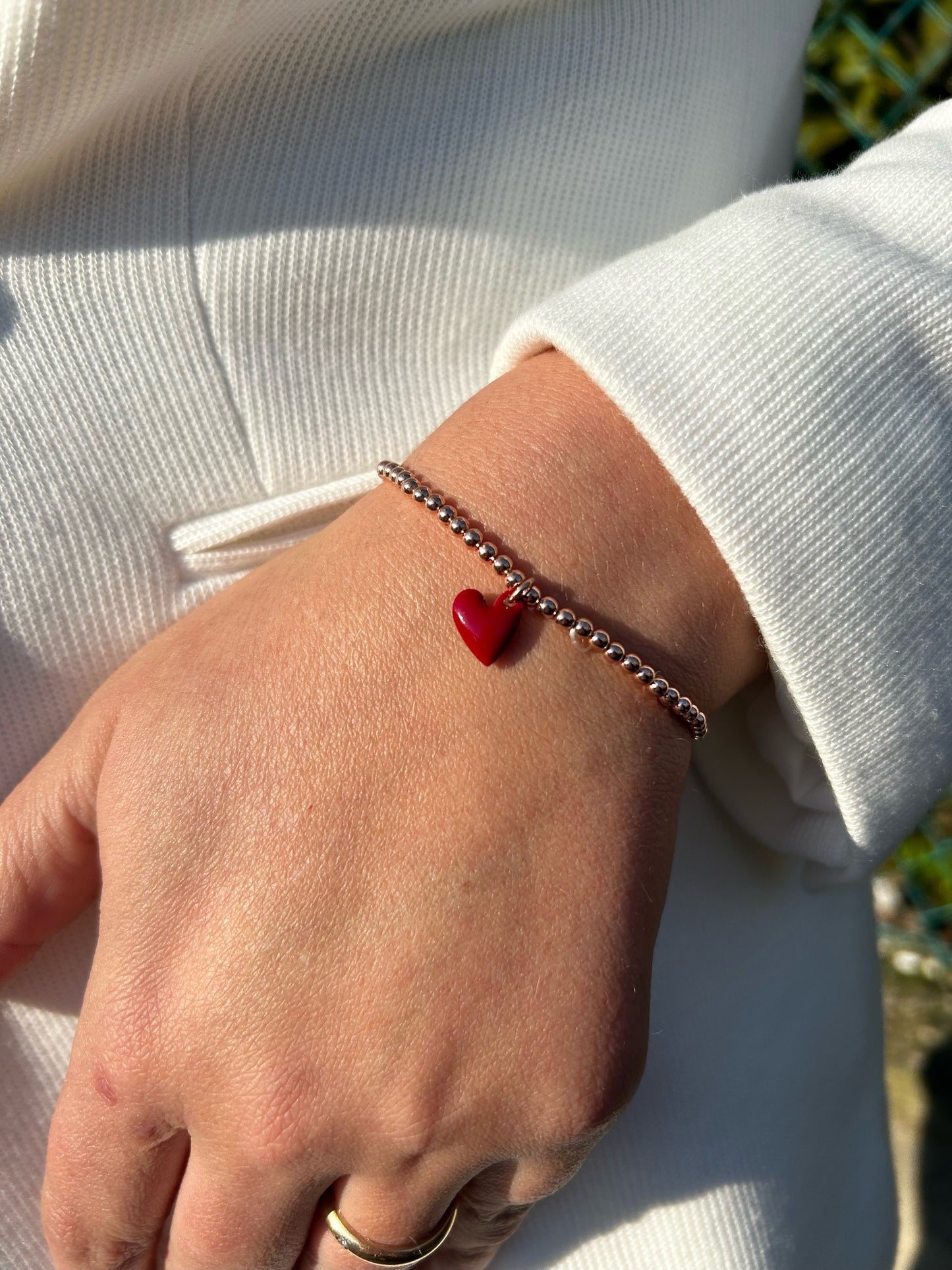 Bracciale Batticuore Rosso