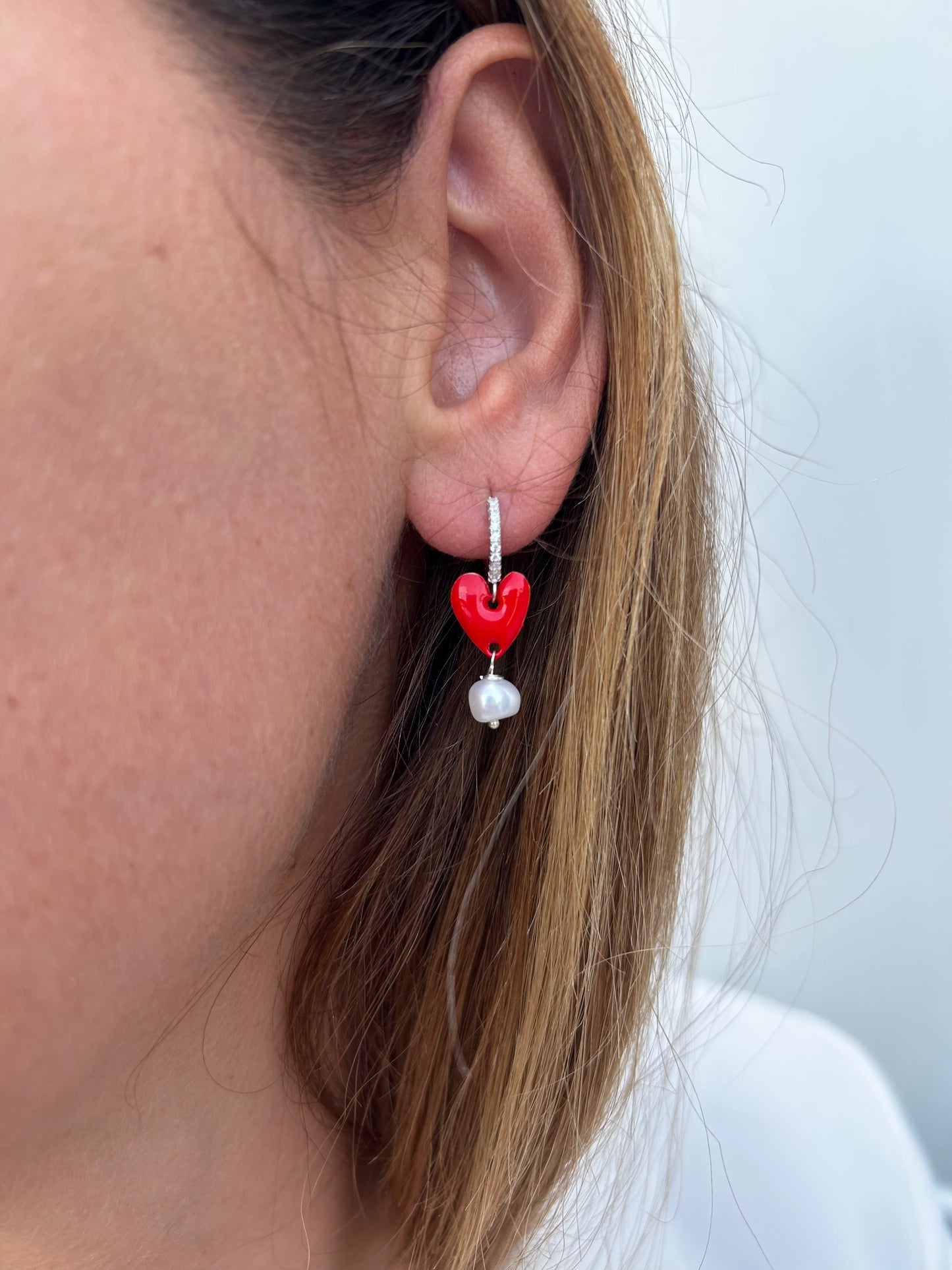 Orecchini Goccia di Cuore - Scattini -