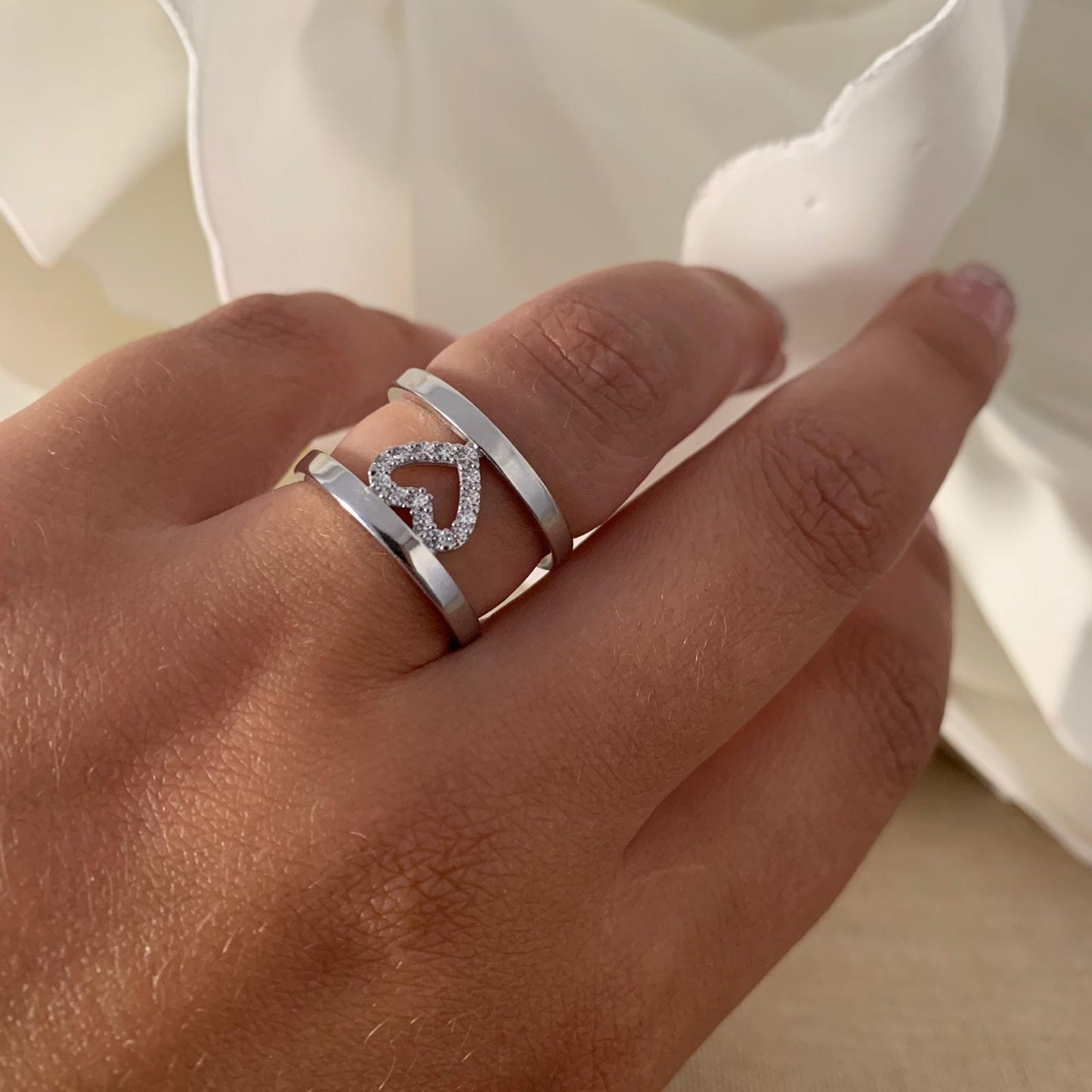 Anello Fascia Cuore