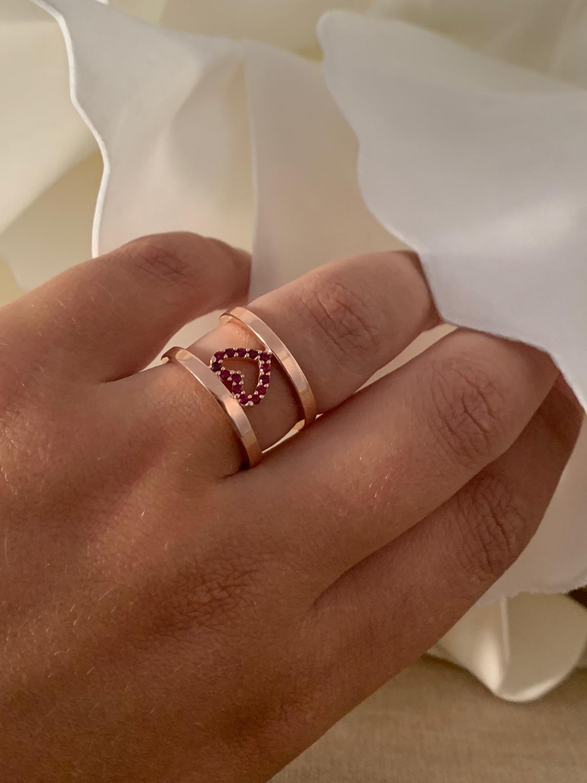 Anello Fascia Cuore