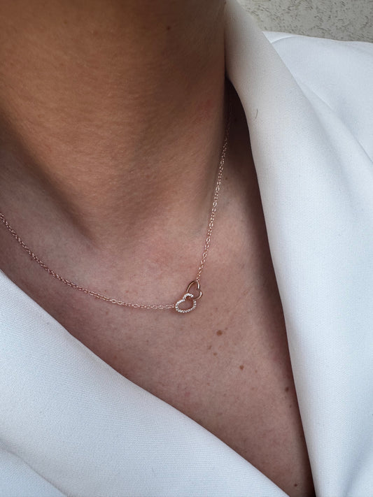 Collana Doppio Cuore