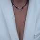 Collana Cordino con Stella  – Collezione Satelliti Neri| Bibilu Gioielli
