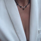 Collana Cordino con Stella  – Collezione Satelliti Neri| Bibilu Gioielli