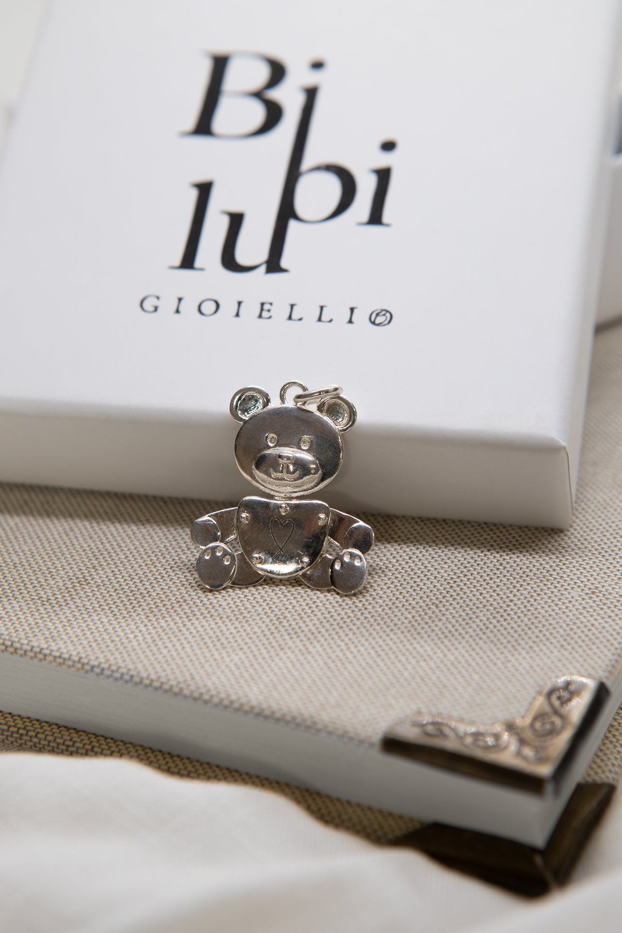 CIONDOLO TEDDY GRANDE - SIMBOLO INCISO -