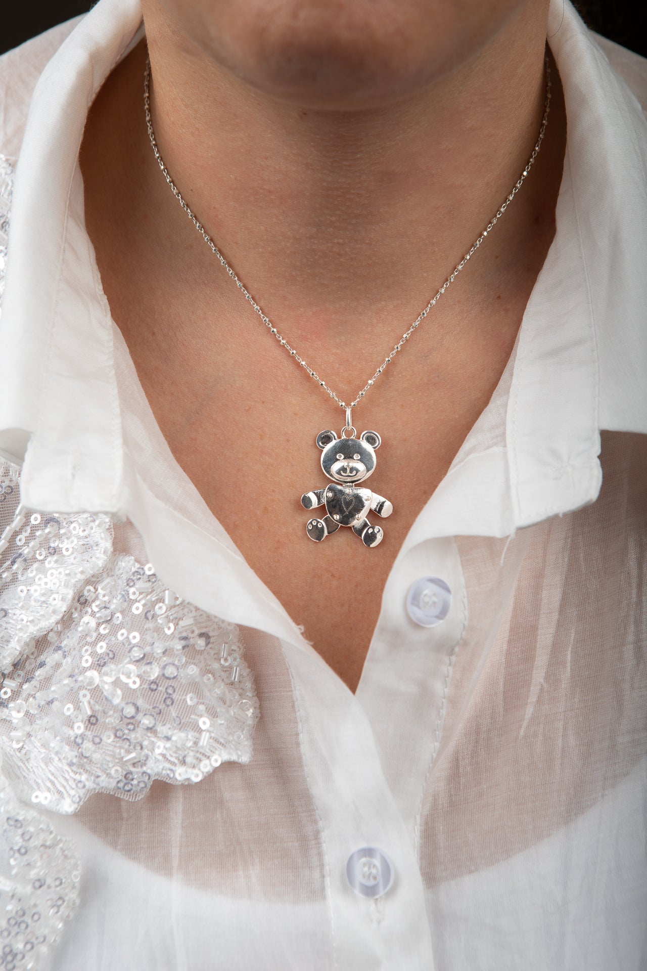 CIONDOLO TEDDY GRANDE - SIMBOLO INCISO -