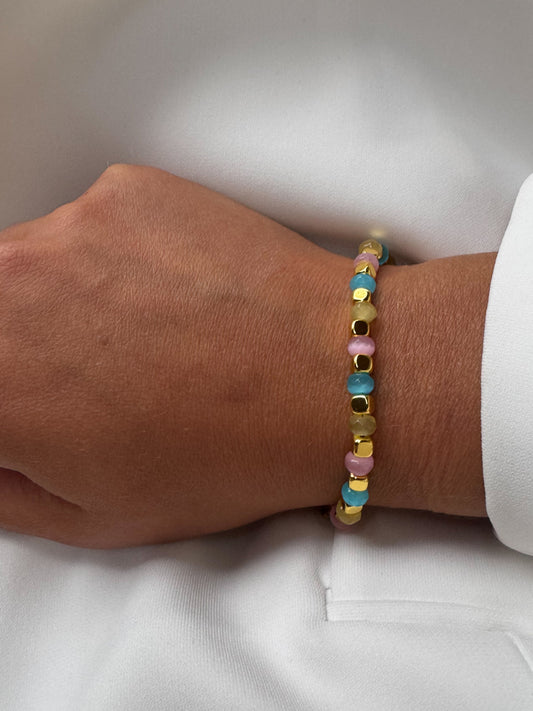 Braccialetto Bubble / Ematite