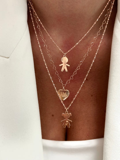 Collana Unica 3 Fili Vita
