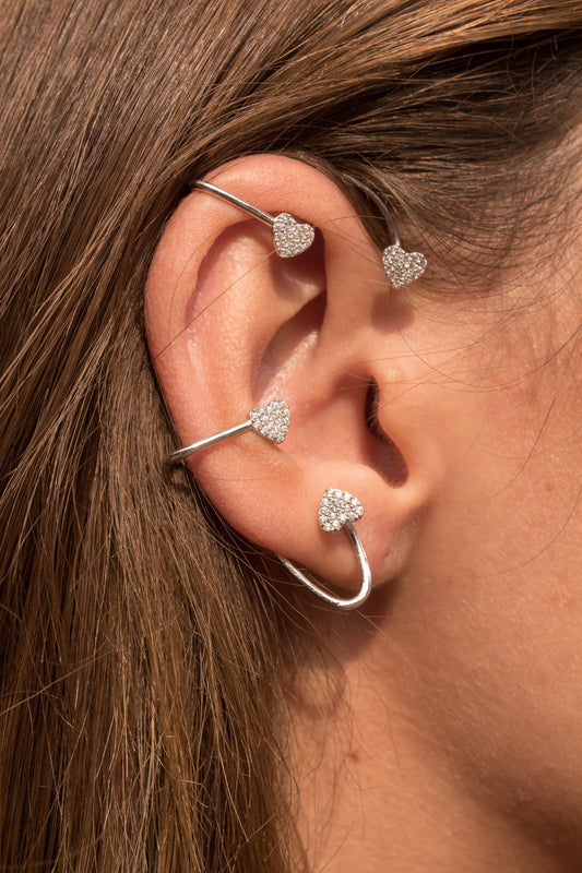 Ear Cuff Cuori